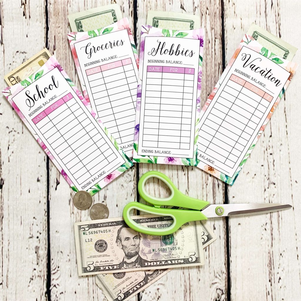 Customizable DIY Cash Envelopes