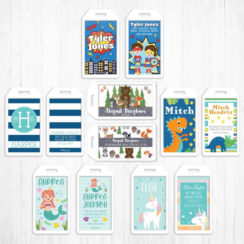 Free Editable Printable Luggage Tags Printable Templates