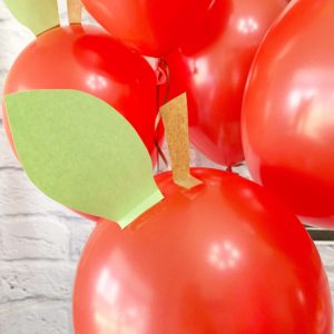 DIY Apple Balloons